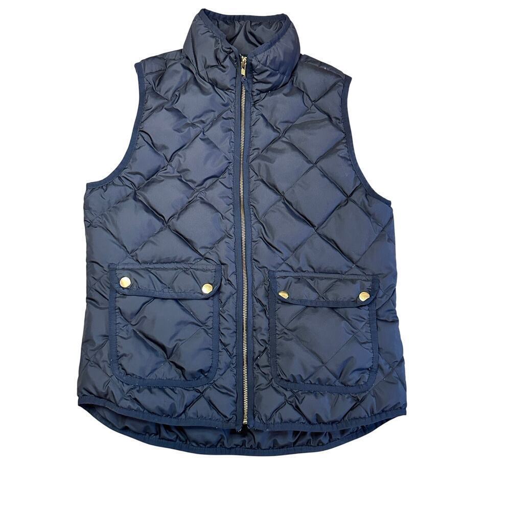 J. Crew Excursion Quilted Down Vest